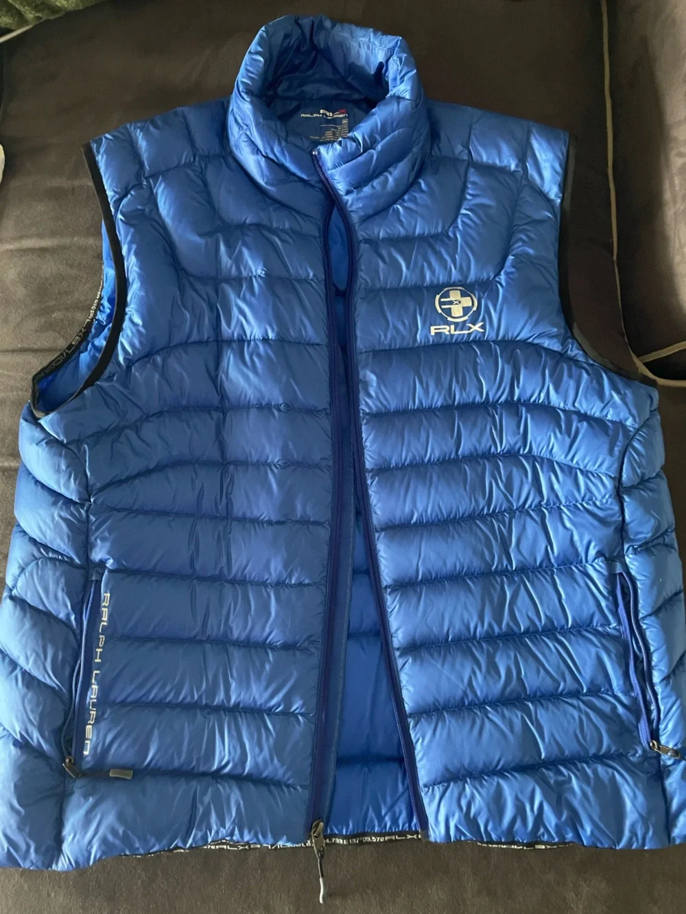Ralph Lauren Men’s Blue Quilted Puffer Vest